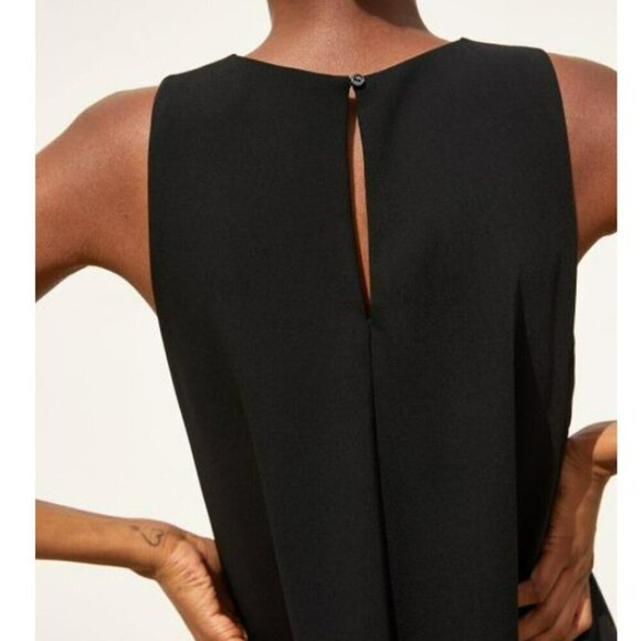 Zara Little Black Swing Dress Short Sleeve Flowy Size Small - Picture 10 of 13
